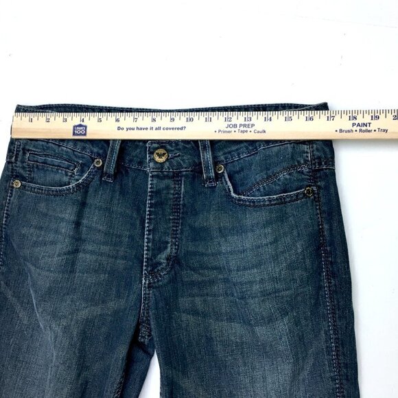 Antik Denim Men's Jeans Blackout Slight Bootcut Button Fly Stud Pockets 33x34 - Picture 5 of 13